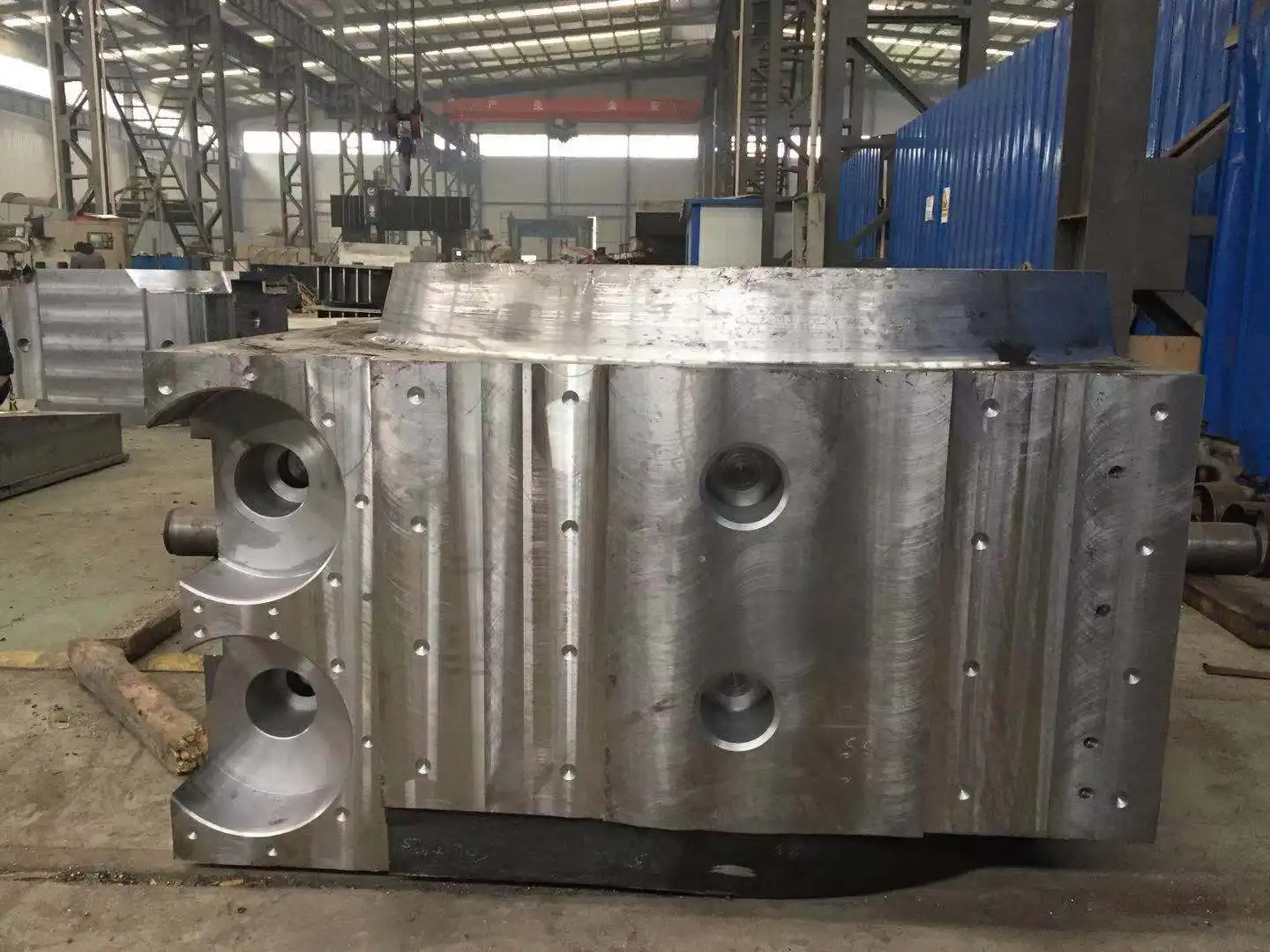 
OEM custom cast iron HT250 large bearing chock 