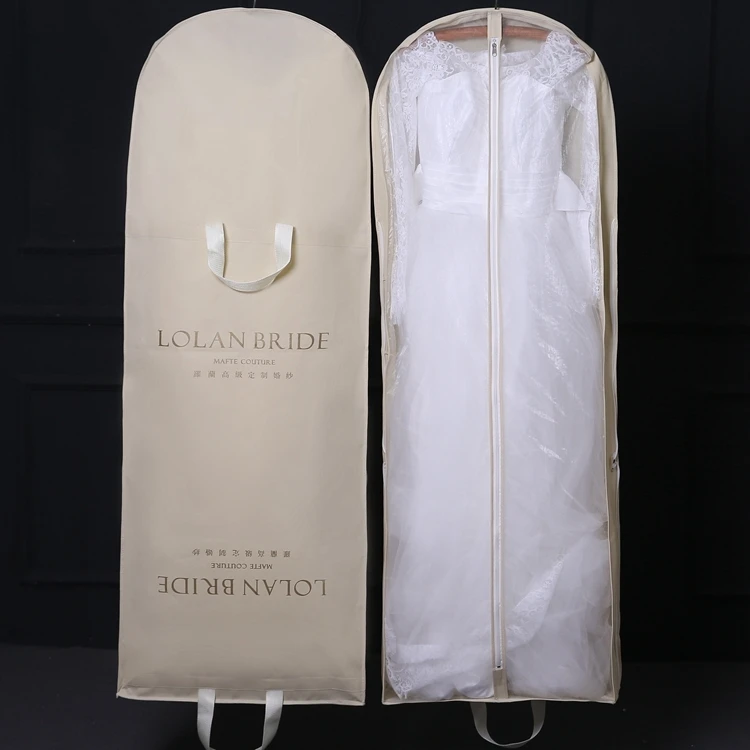 Лучшая распродажа очень большая сумка для свадебного платья роскошная одежды с индивидуальным принтом