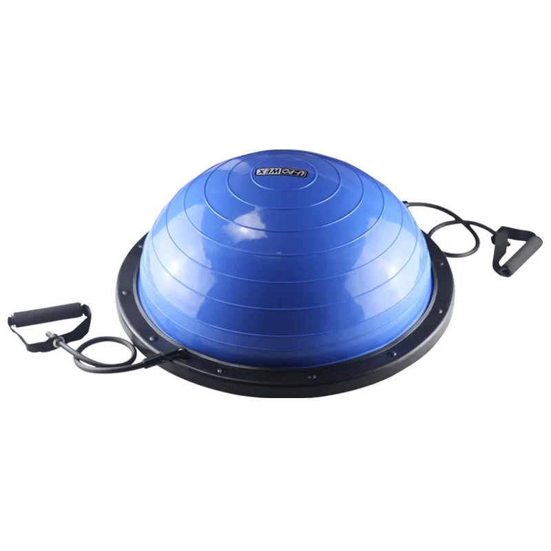 Pilates fitness colorful stability bosuing ball yoga balance half ball