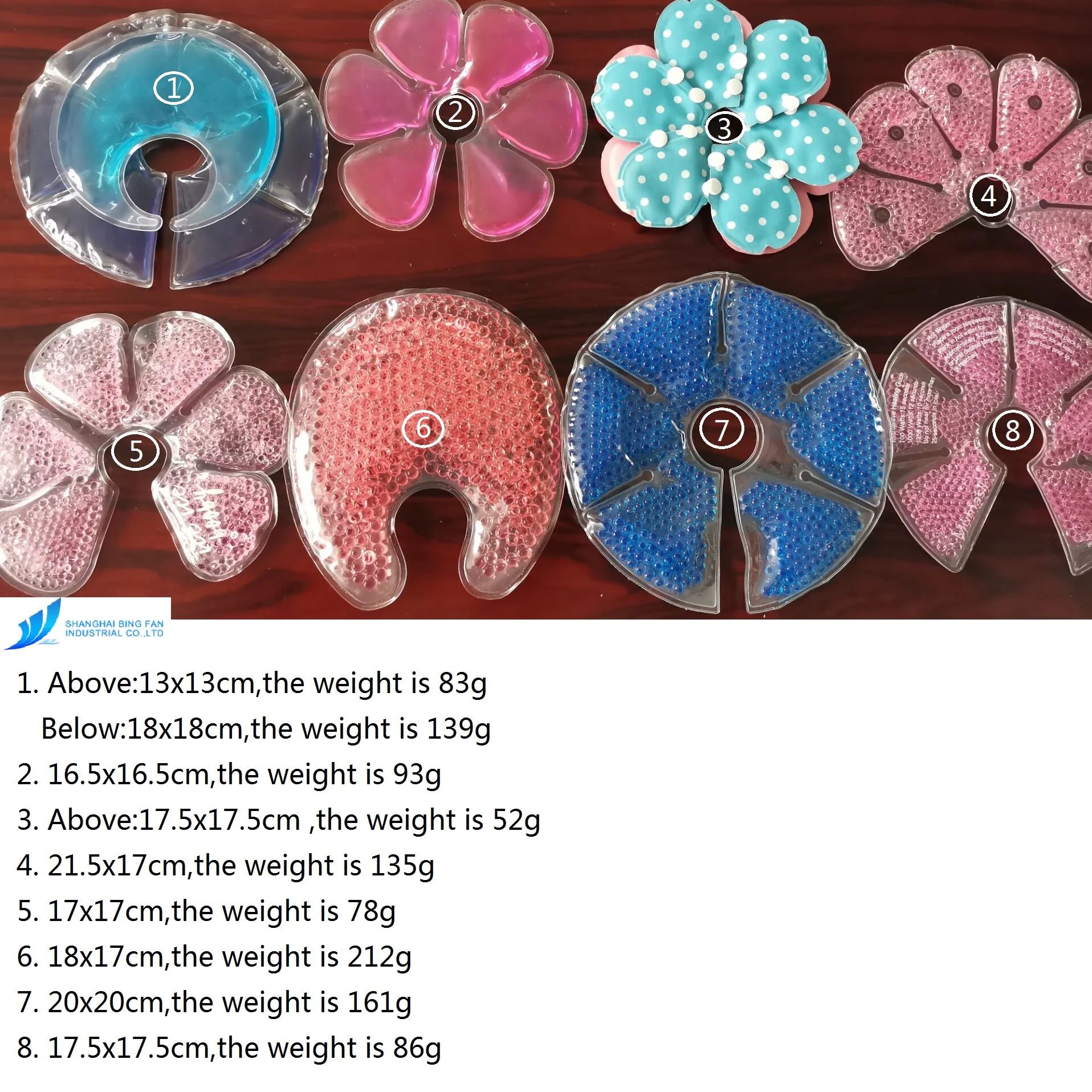 Hot and cold pad therapy gel breast ice pack for Breastfeeding Pain Relief