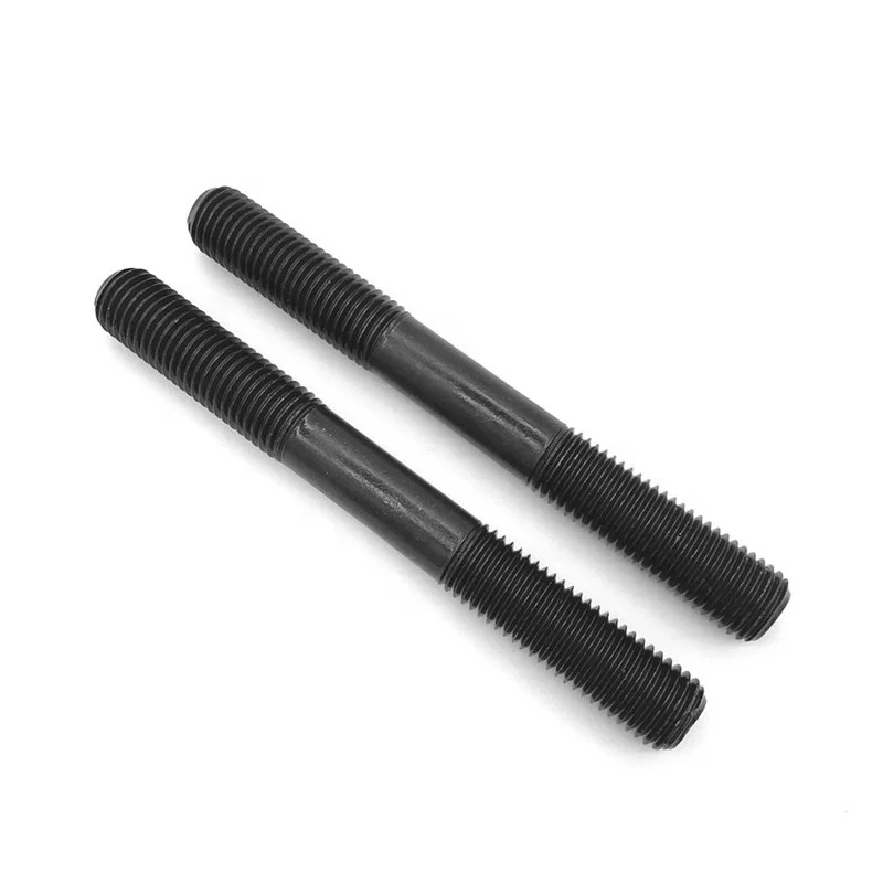 Black High Tensile Astm A193 B7 Stud Bolt M8 M10 M12 M16 Threaded Studs M6-M30