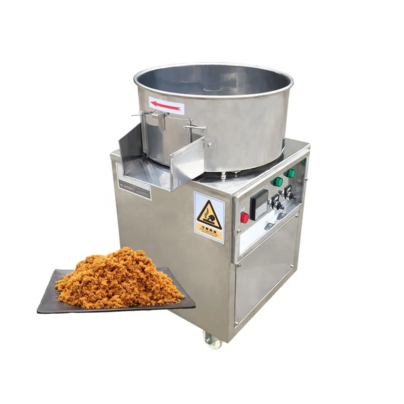 Easy Operating Flat-Bottomed Meat Floss Making Machine 430mm Pan Fish Floss Machine