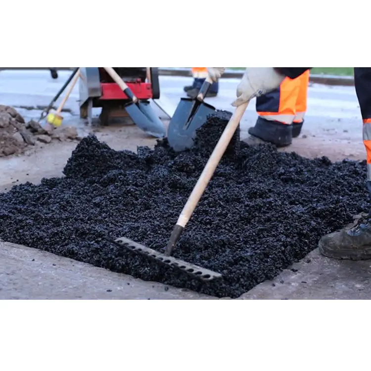 Modified Bitumen Pavement Coloring Beautify The Environment Cold Mix Colored Asphalt