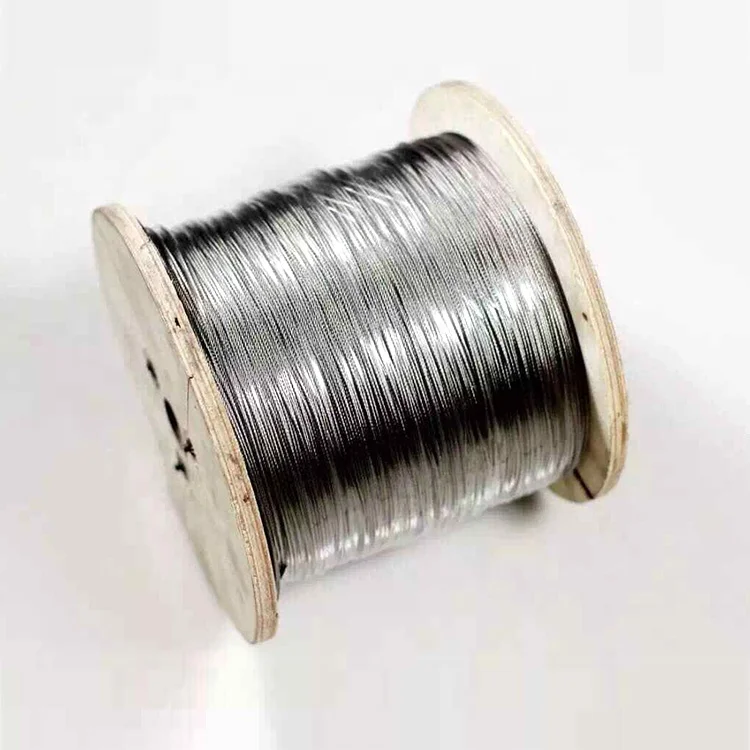  Factory cheap price durable plastic wrap stainless steel wire rope