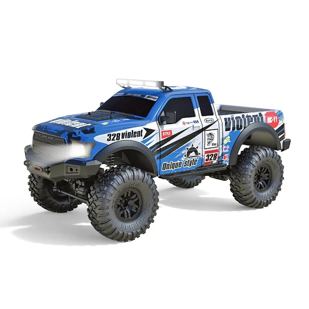 New RC Crawler 1/10 RC Car ZP1005/06/07/08/09/10 2.4G 4WD Off-Road Climbing car with Led Light  RTR Remote control Car Toy