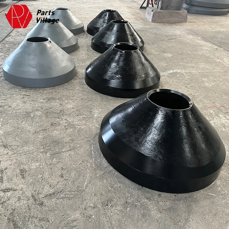 Terex Pegson Cone Crusher Wear Parts Bowl Liner And Concave Mantle