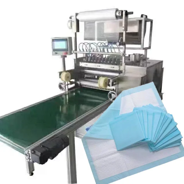 OEM High Speed Disposable Underpad Making Machine Urine Pad Pet Mat Making Machine