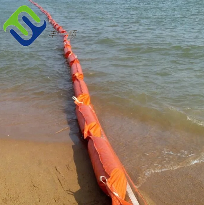 Fence Anchor Pvc Solid Floating Barriers Oil Spill Containment Boom