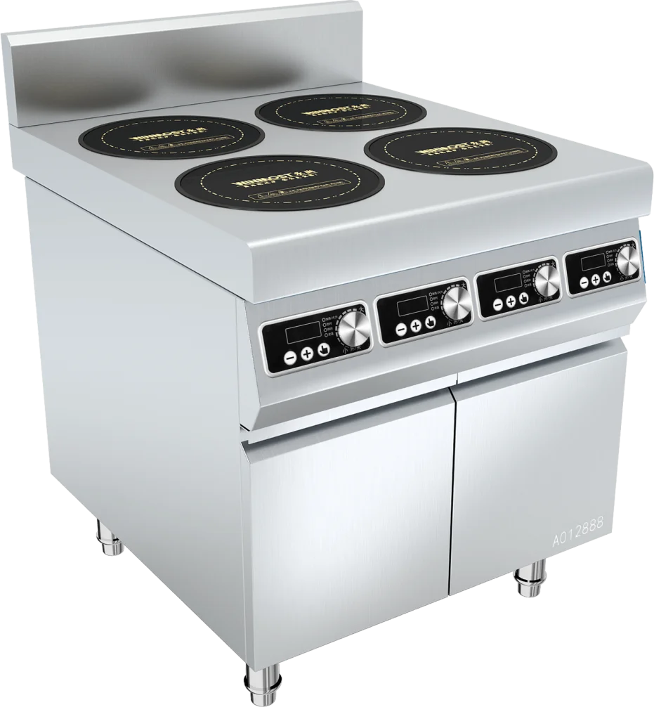 Factory Supply 380V High Power Stove Range 5000W Free Standing Induction Cooker for Restaurant Hotel