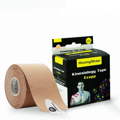 Лидер продаж, спортивная лента для ухода за мышцами с индивидуальным принтом, водонепроницаемая кинезиологическая лента