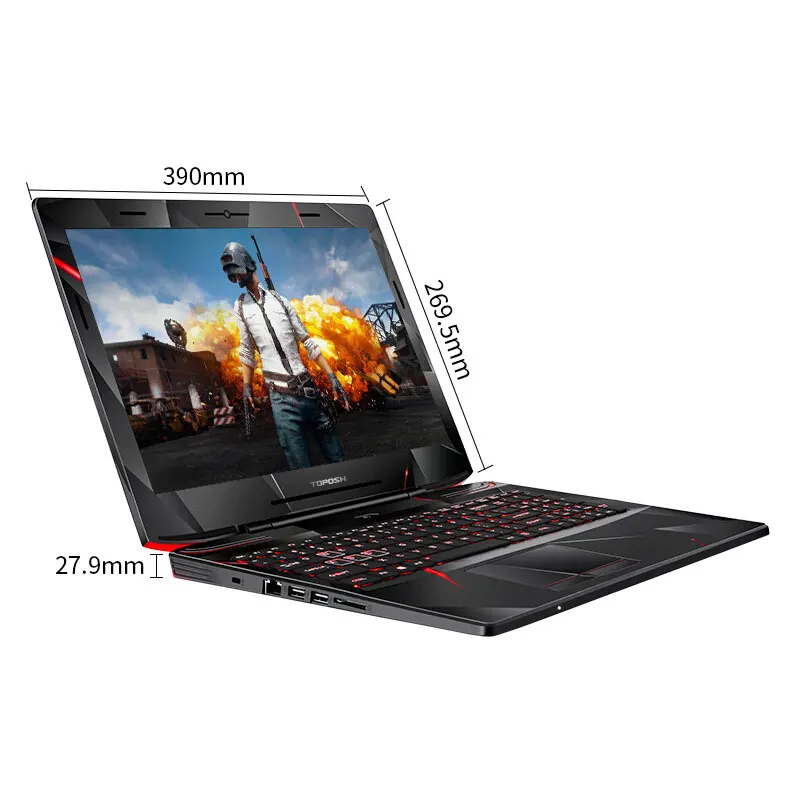  15 6 дюймовый игровой ноутбук Intel i7-7700HQ с nvidia gtx 1060 geforce 2g ram 8g ssd 256g оптовая