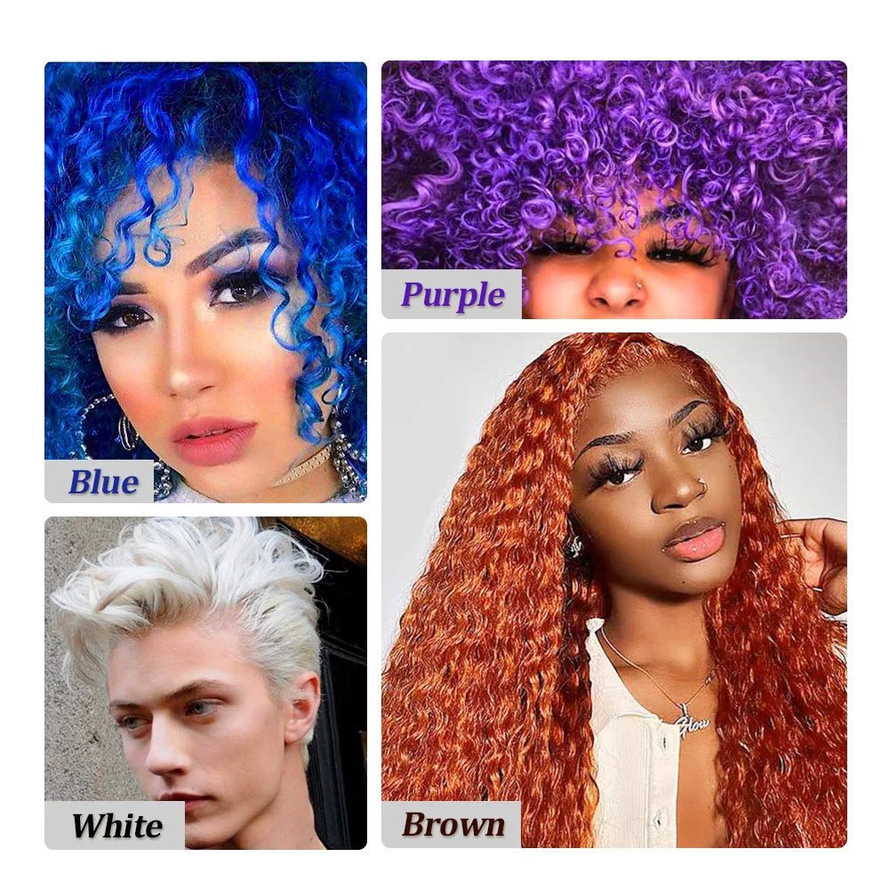 Multi-Color Neutral Shaping Hair Wax Semi-Permanent Disposable Dye Cream Formula for Men and Women