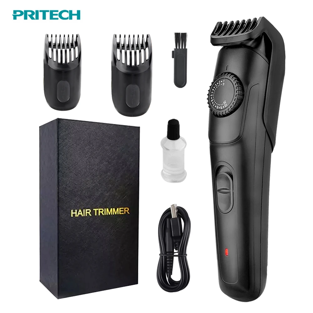 PRITECH 2022 New Popular Salon Detachable comb Hair Clippers Wholesale Hair Trimmer Professional for Men