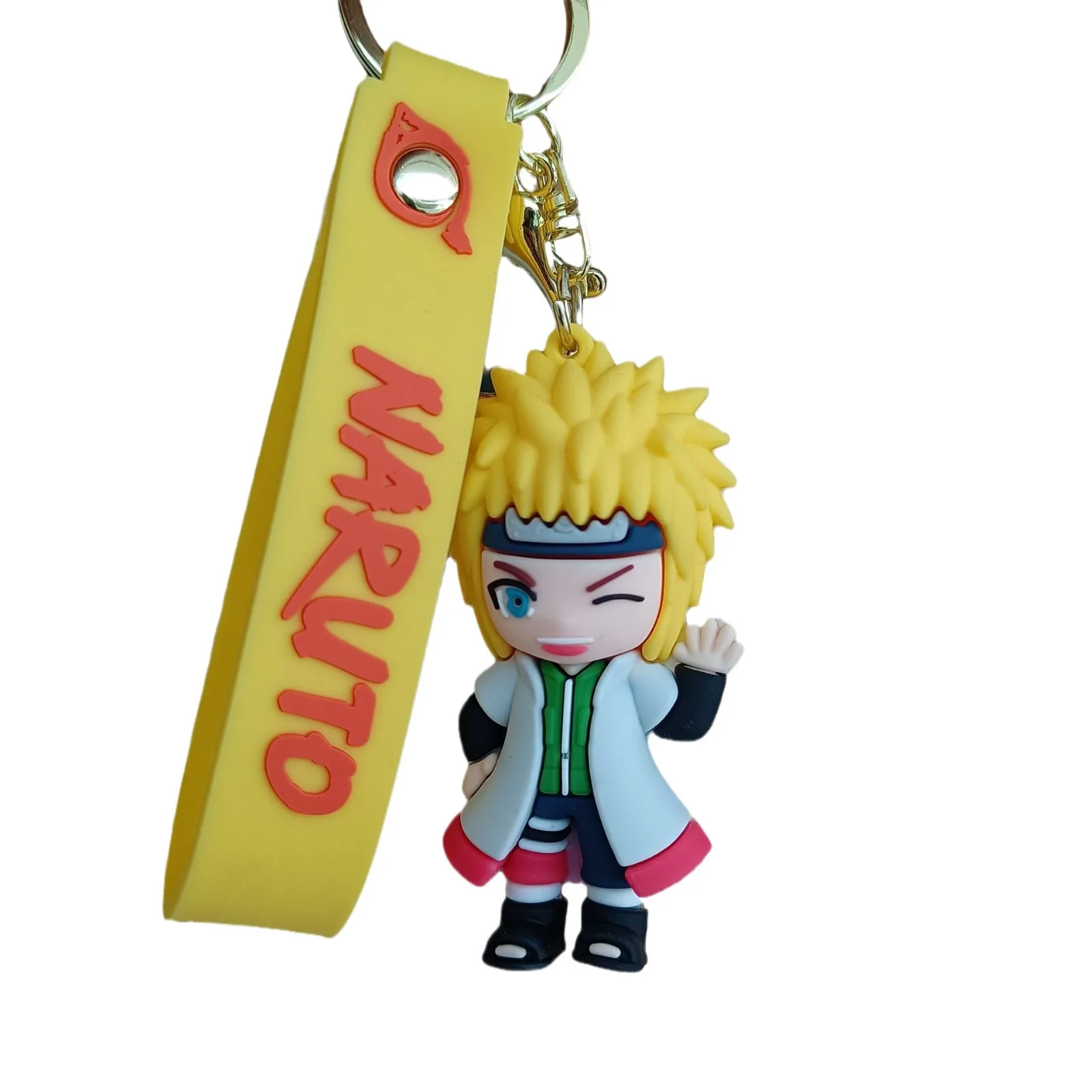 2024Hot Sale 3d Cartoon Anime Keychain Pendant Pvc Silica Gel Key Chain Car Keyring