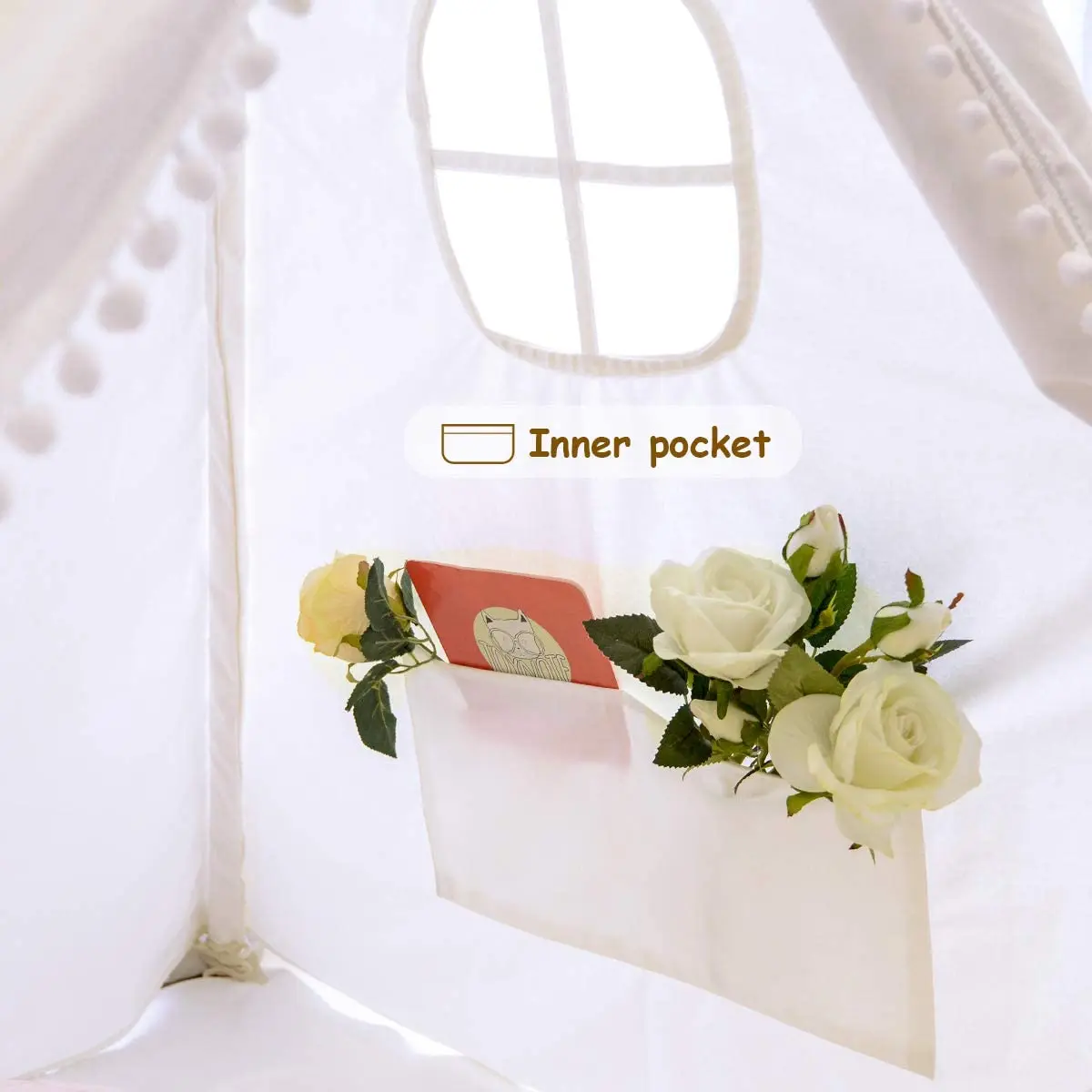 2022 wholesale Indoor Outdoor Toy Tents Cotton Large Toddler Kids Teepee Play Tent Girl Princess Lace Teepee Tent for Kids