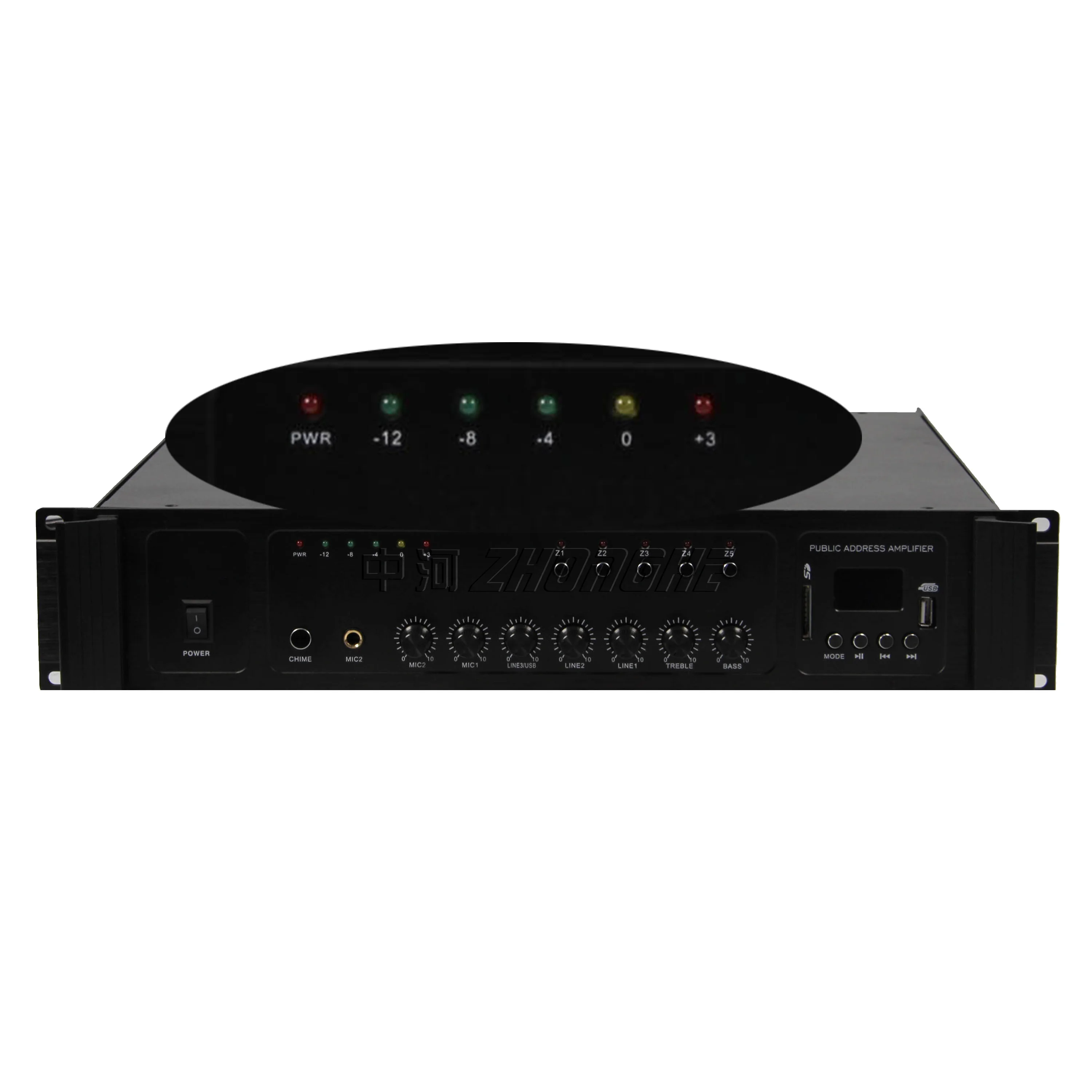 Hot selling professional stereo full range audio power amplifier for pa system