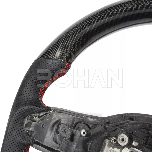 Carbon Fiber Steering Wheel For Mercedes Benz A C E S G Class AMG E53 E63 GLE53 GLE63 2018+