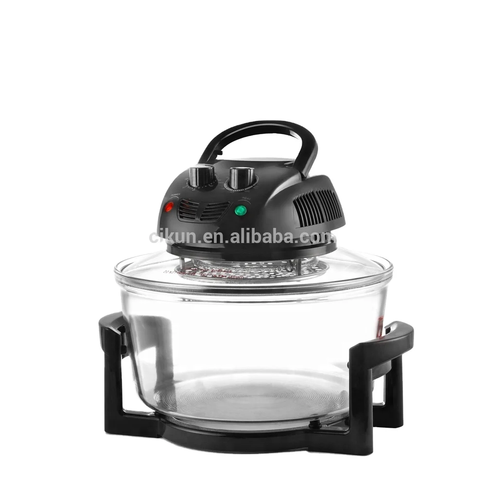 2021 1400 Вт 250 градусов электрическая галогенная печь для пиццы, Домашний выбор, турбо-поварская стеклянная конвекционная печь, турбо духовка