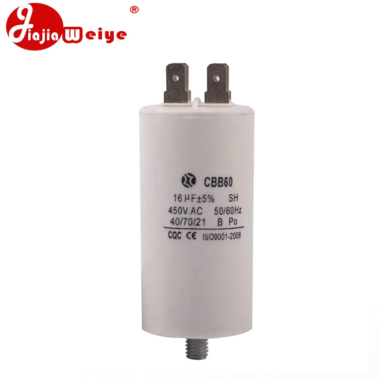 CBB60 metallized polypropylene film capacitor high voltage electrolytic capacitors