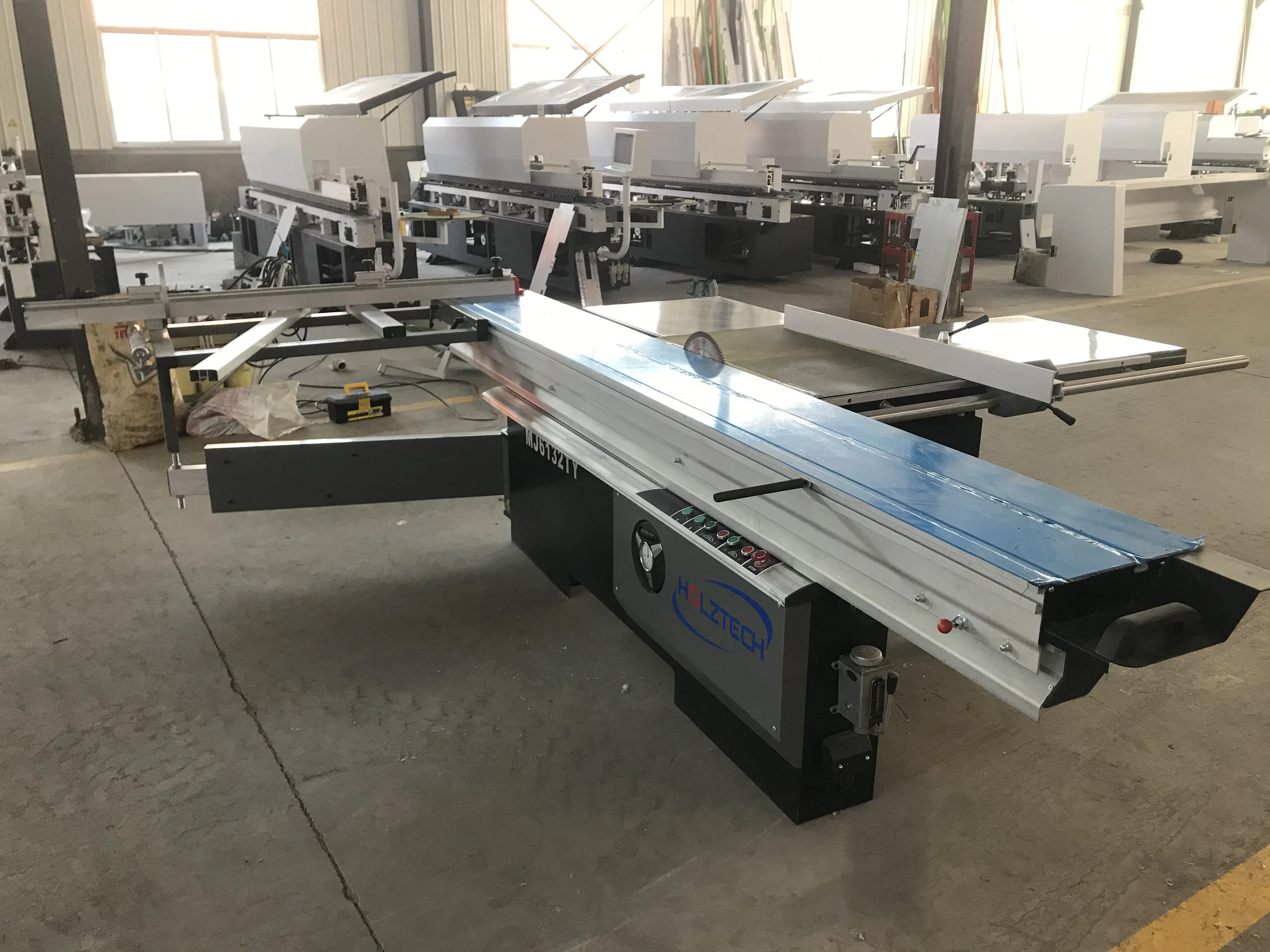 MJ6132TY Woodworking Precision Sliding Table Panel Saw Format Cutting Machine HOLZTECH