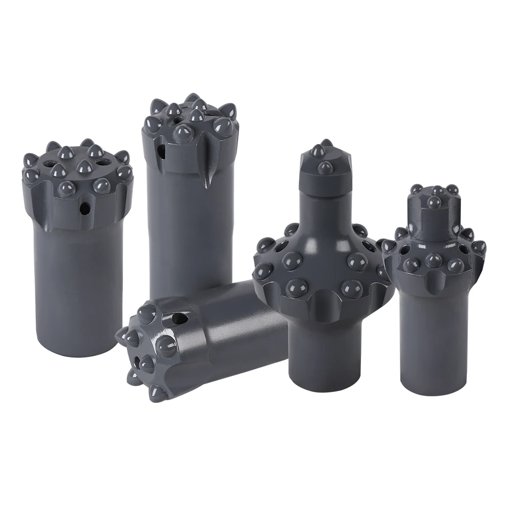 Chinese r32 deep rock well drilling button bits and taper bits