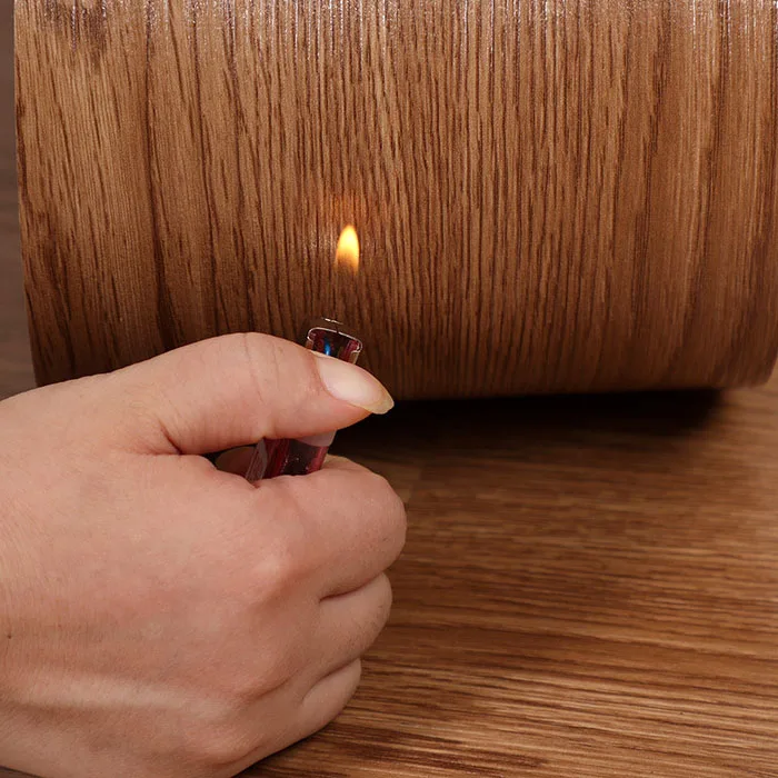 Study Self Adhesive Temporary Wood Vinyl Flooring Carton Graphic Design Smooth Modern Grain Indoor Waterproof Plank Pvc 5 Years