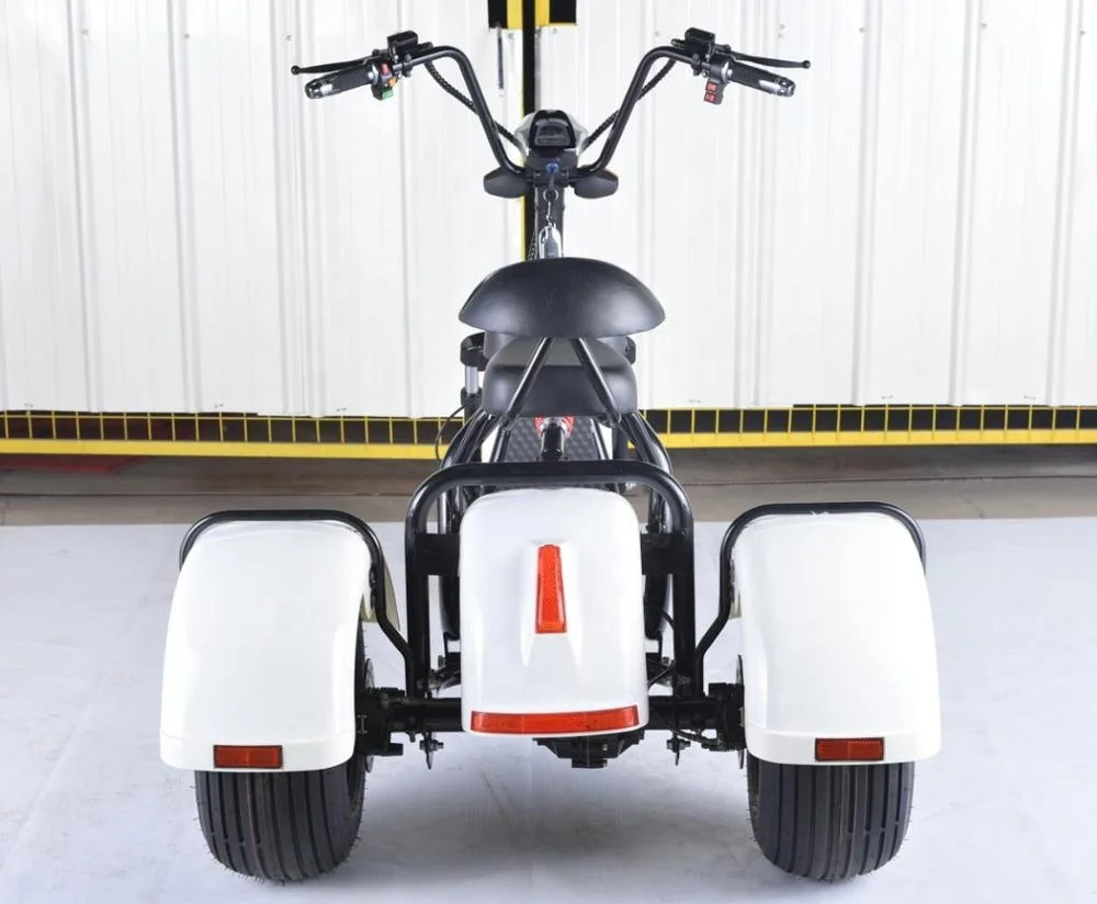 2023 Newest Design wide 3 wheels off road electric scooter adult electric scooters 5000w for Men and Women with Strong Battery