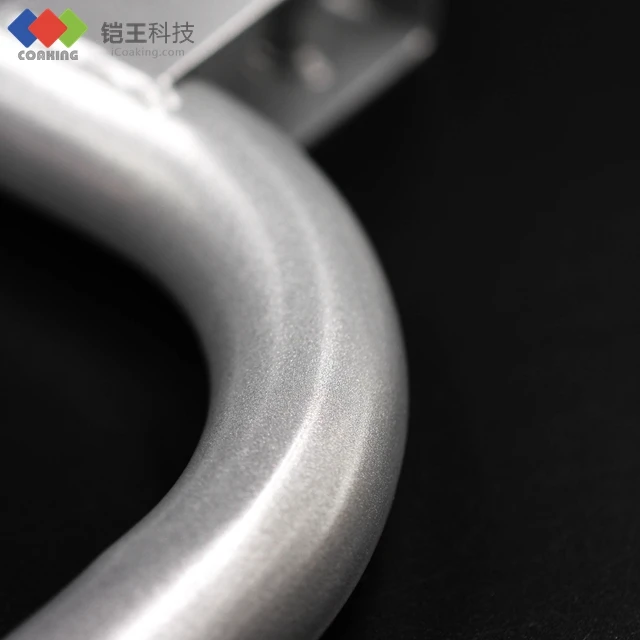 Top Coat Silver Powder Paint Clear Transparent Polished Powder Coatings for Metal Base