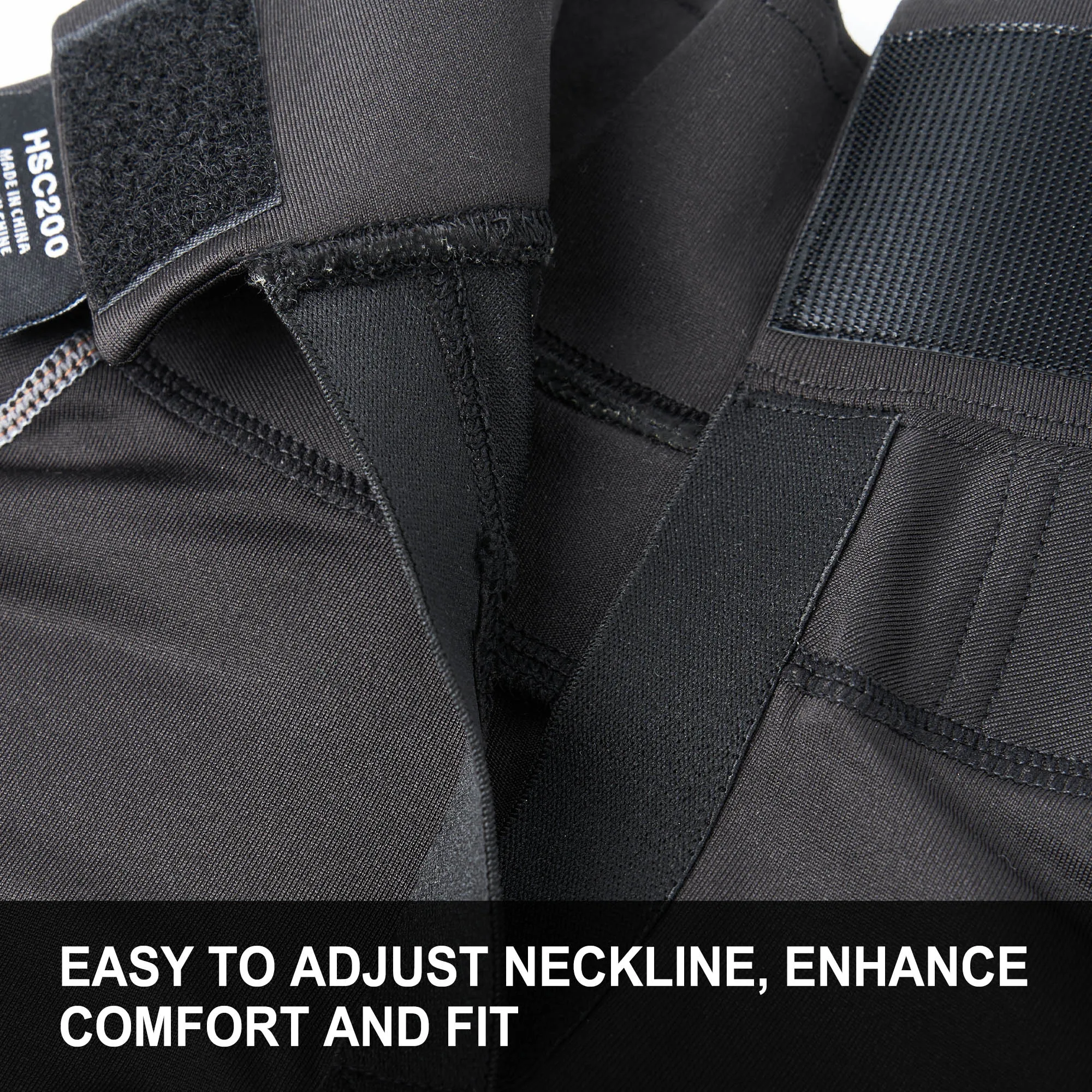 2024 Stretch Compression cut resistant Guard Grip Neck protect ice hockey Shirt