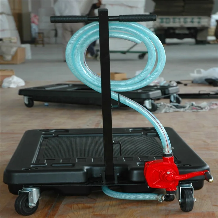 High Quality Best Price Factory Direct Supply Oil Drainer Plastic Low Profile 17 Gal. with Steel Manual Pump  ODPLP17