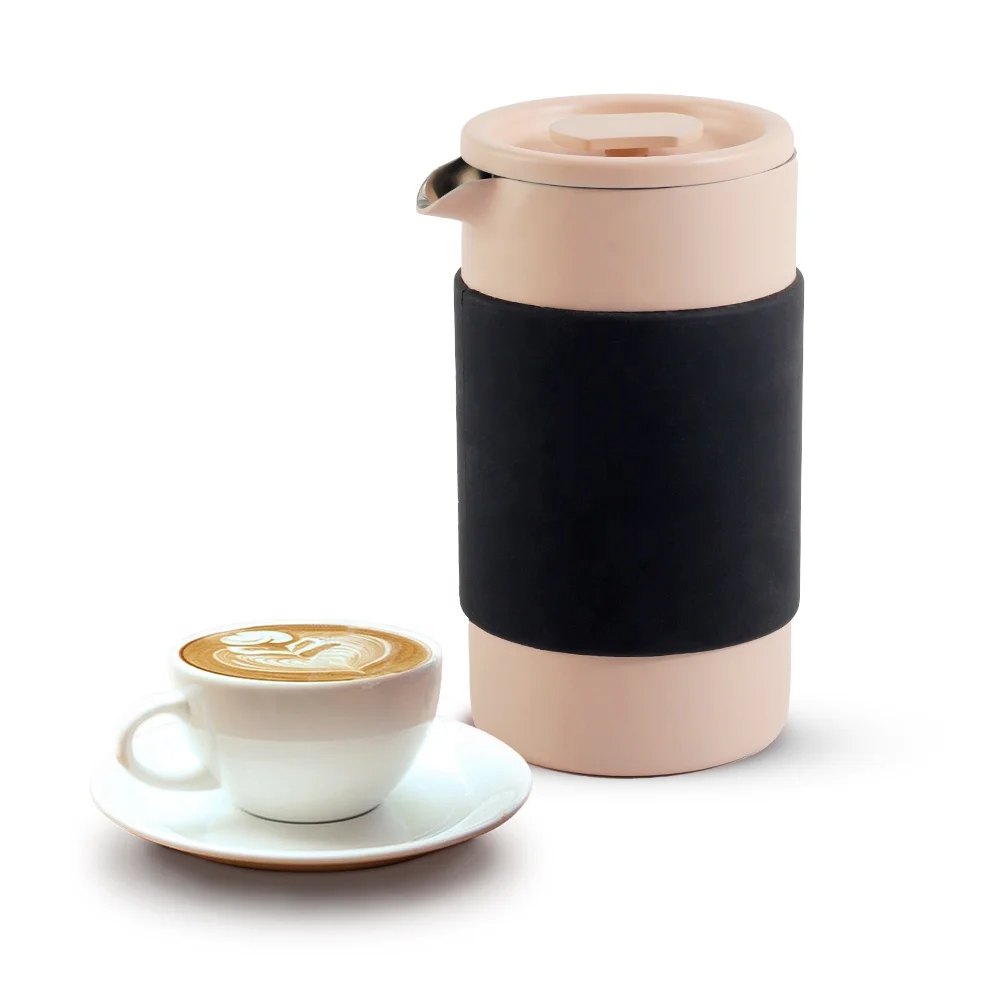silicone sleeve Travel stainless steel french press