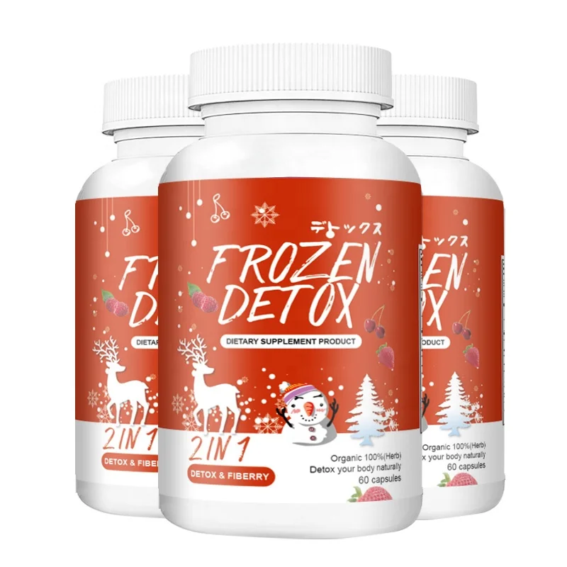 Frozen detox capsule Custom slim pills garcinia cambogia slimming plus herbal supplements burn diet fat burner pill