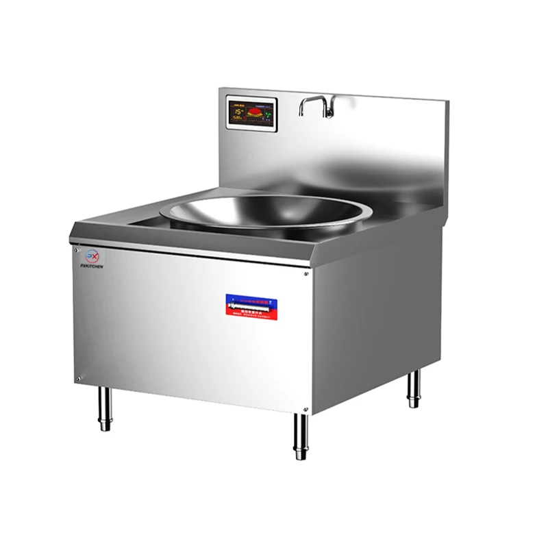 10KW Restaurant Equipment Pure Copper Coil Cooktop National Electric Stove Induction Pot Cooker