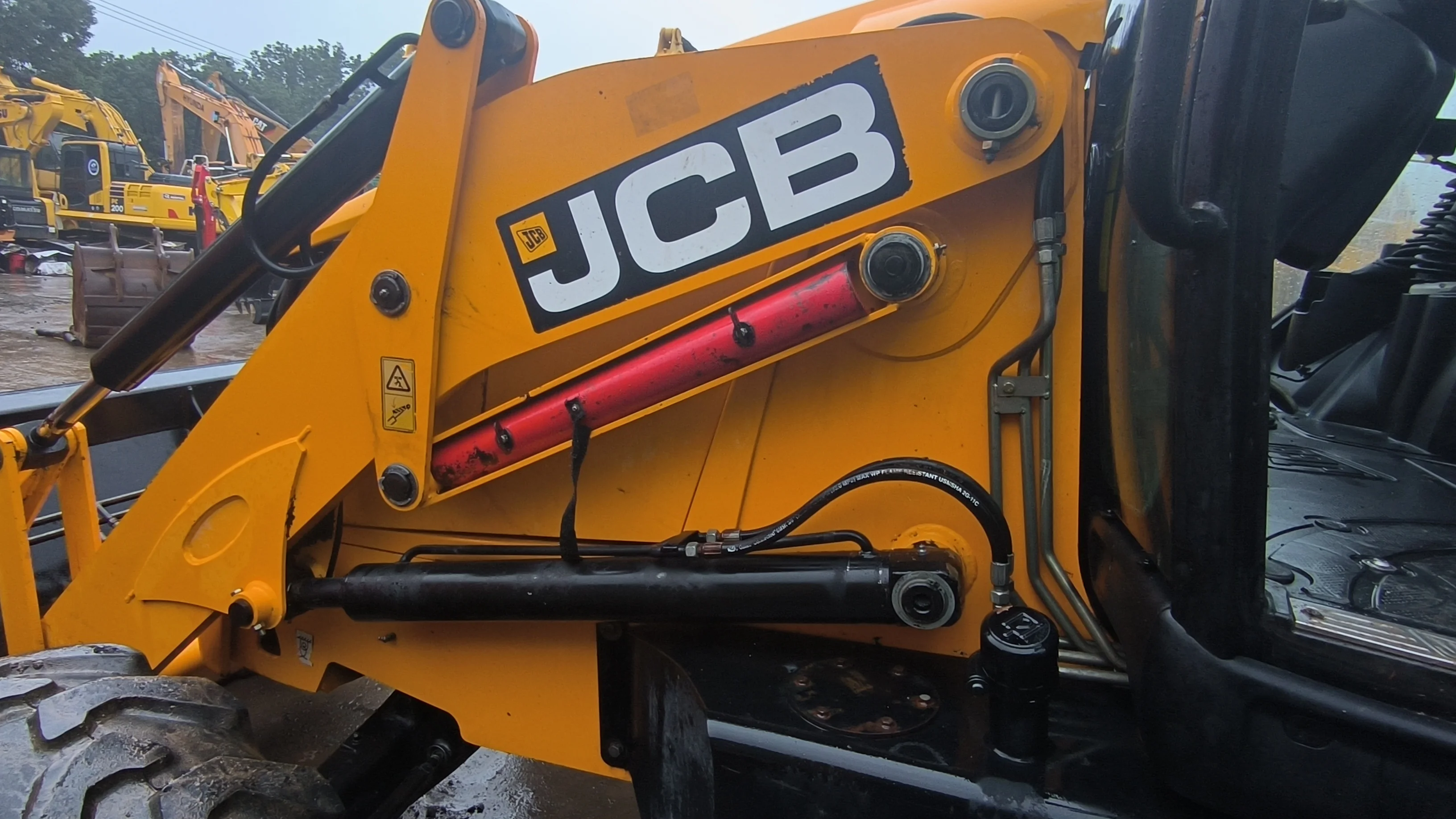 UK Original Used JCB 3CX Backhoe Loader with Low Price High Quality in Stock for sale Good Engine Pump Year 2015