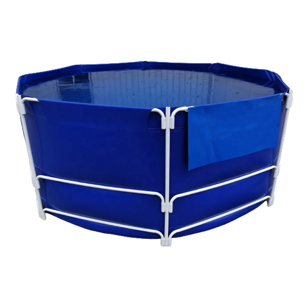 Круглые складные коммерческие рыболовные резервуары из ПВХ рыбные пруды аквариумы