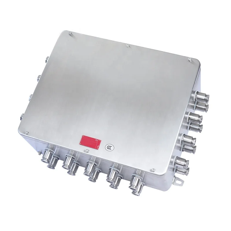 Hot sell zone 1 zone 2 explosion-proof terminal box wiring junction box ex e d IIA IIB IIC IP65