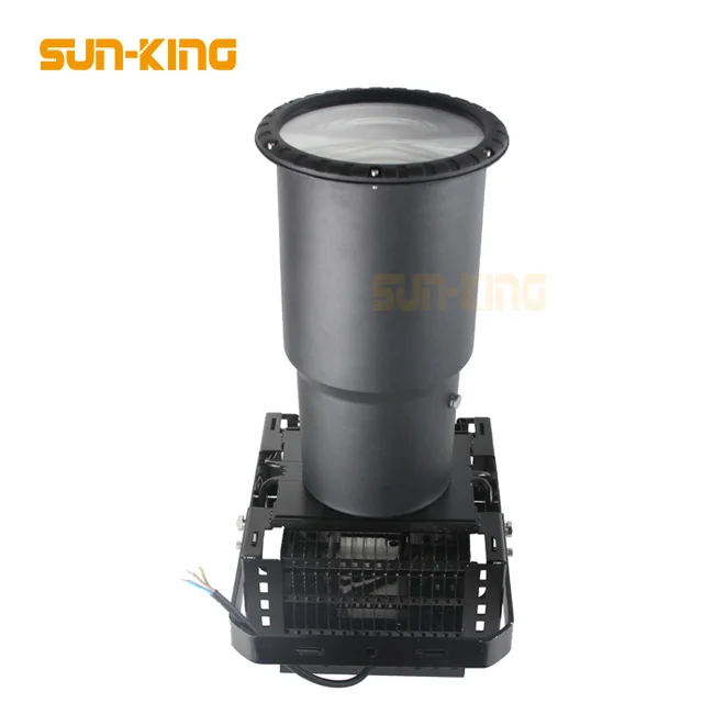 outside ip65 narrow beam angle tower aluminum blue white 6000K decorative flood light spotlight 250W