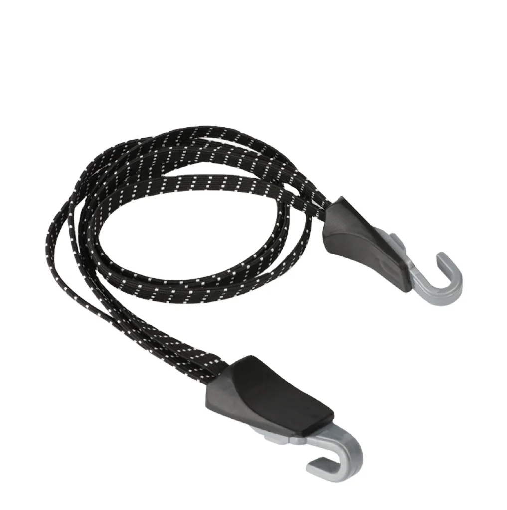 2021 New Design Quality Bicycle Straps Binding Rope With Hook Bondage Motorcycle Bicycle With Hook Bundled Elastic Rope Luggage