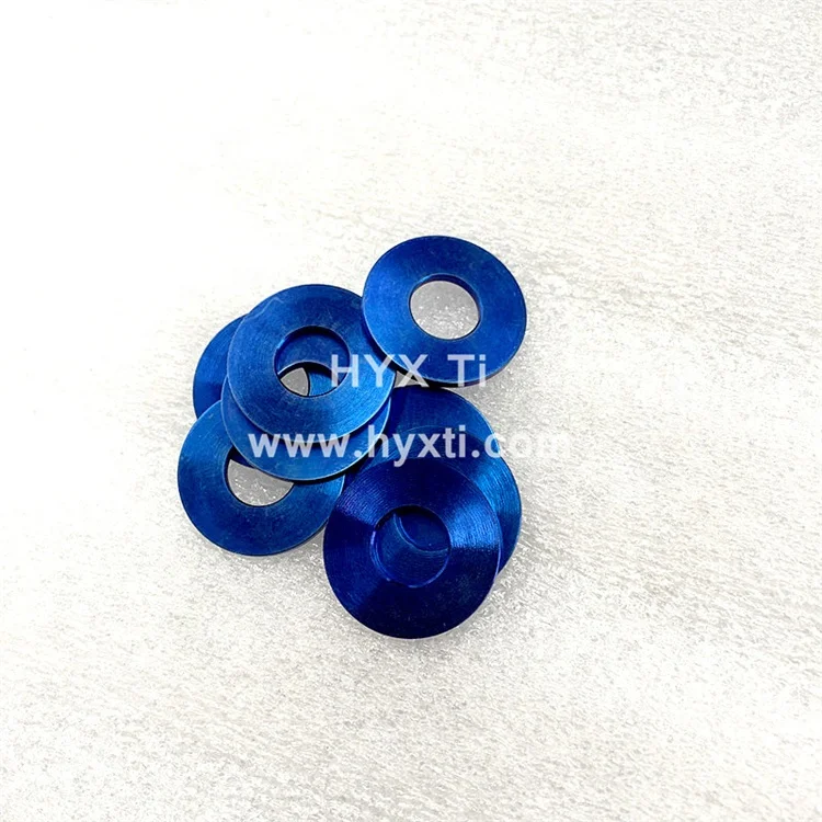 China Customized Much Longer Lifetime Titanium Drilled Flat Washer