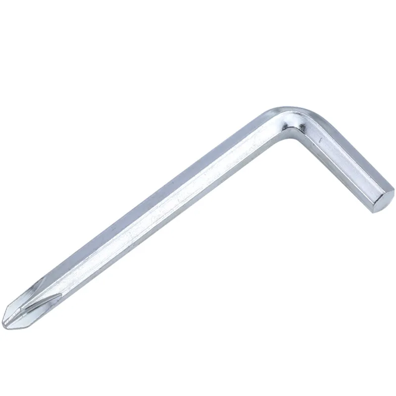 45# Carbon Steel Zinc Plated figure-of-7 Cross Head skateboard Allen Wrench L-Type Phillips Head Hex Key Wrench For Furniture