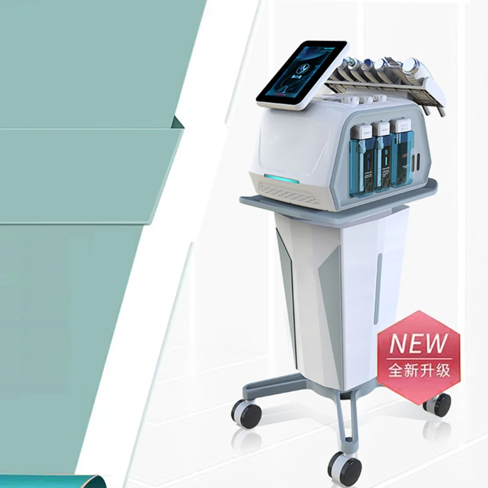 Hydra Diamond Microdermabrasion Facial Machine 2024 6 In 1 Hydra Oxygen Facial Cleaning Machine For Salon