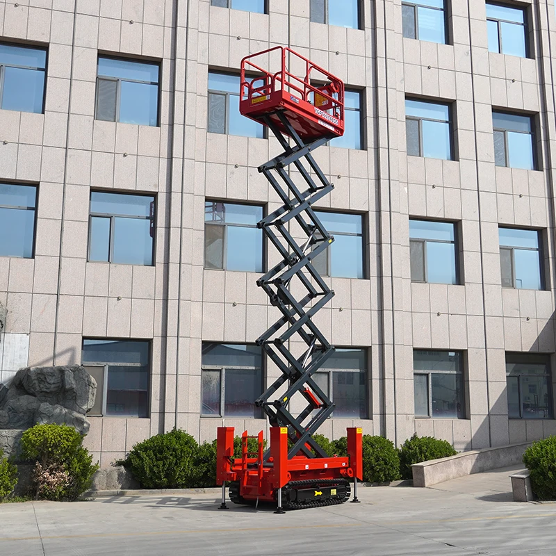 10 meter work platform work platform lifts electric handtrolley with lifting platform