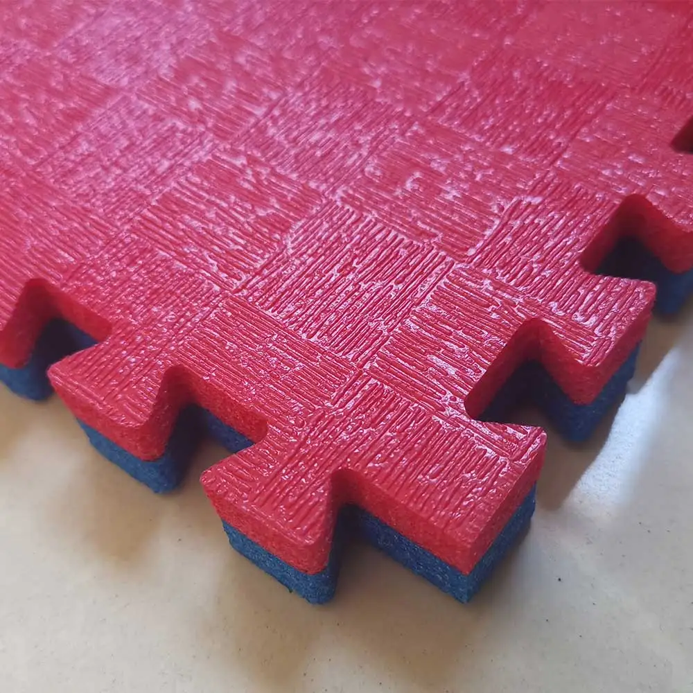 factory wholesale high density WKF xpe foam jigsaw puzzle karate mat karate practice mat aikido floor mat