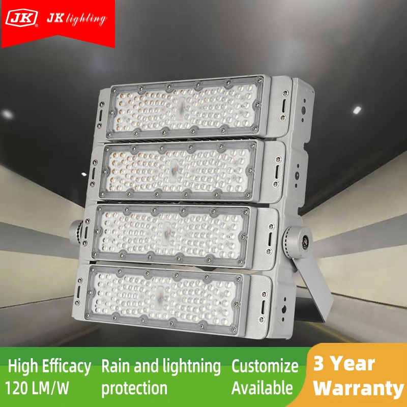 JK New Arrival Factory Price 100watt 200watt 300watt 400watt 500watt 600watt Led Flood Light Outdoor OEM Custom Logo Accepted