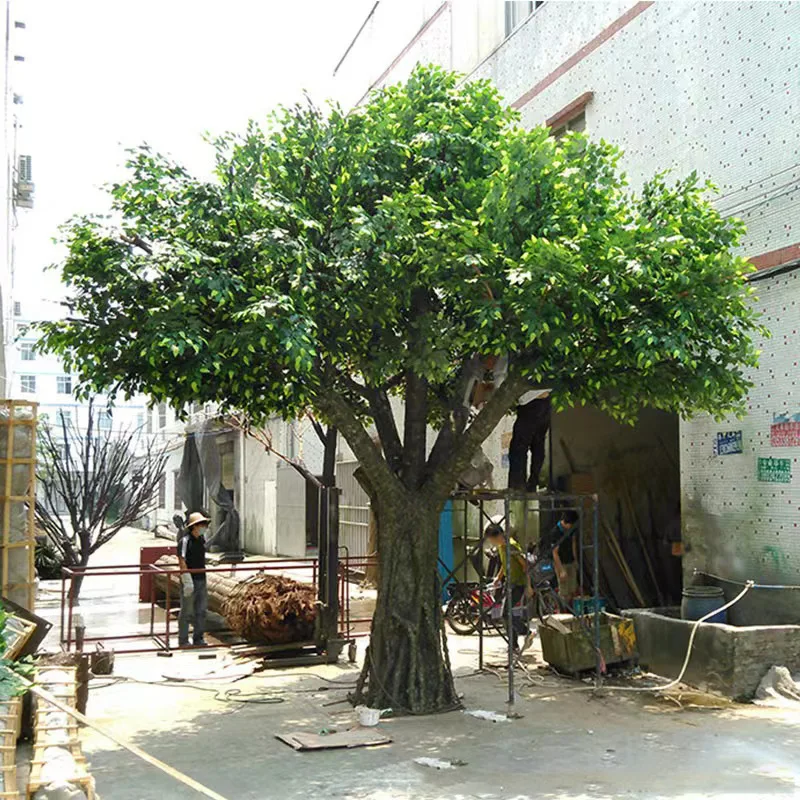 Wholesale Large Green Silk Olive Artificial Big Trees Artificial plants Tree for Wedding Christmas Party Outdoor Decoration