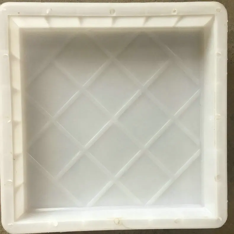 Custom ABS PVC PP Rubber Plastic paver molds interlock tile molding service plastic injection mold maker
