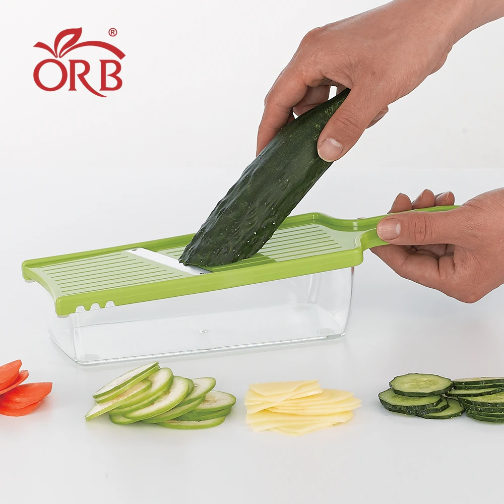 Professional kitchen manual multi vegetable chips julienne slicer