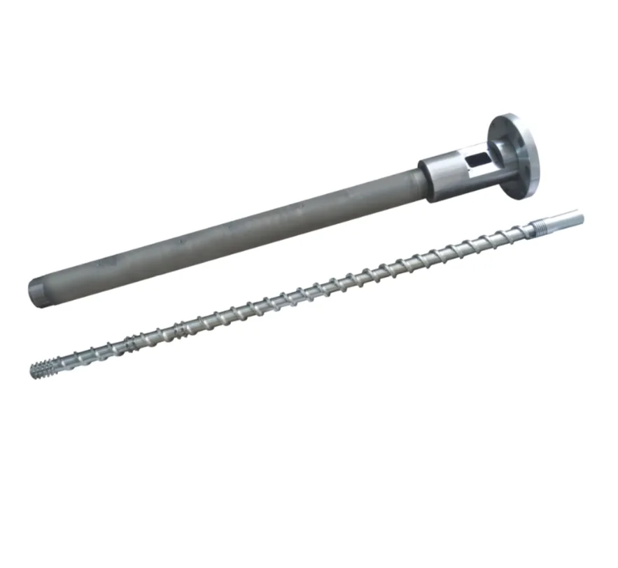 Single Bimetallic Screw Barrel for Extrusion Blown Machines