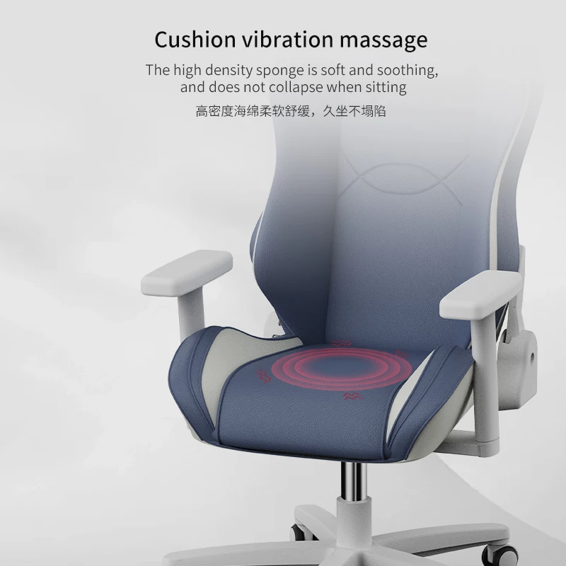 Luxury Gaming Gamer Computer Chair Massage  Leather led rgb Purple Black White Pink Scorpion Racing  with Footrest Gaming Chair