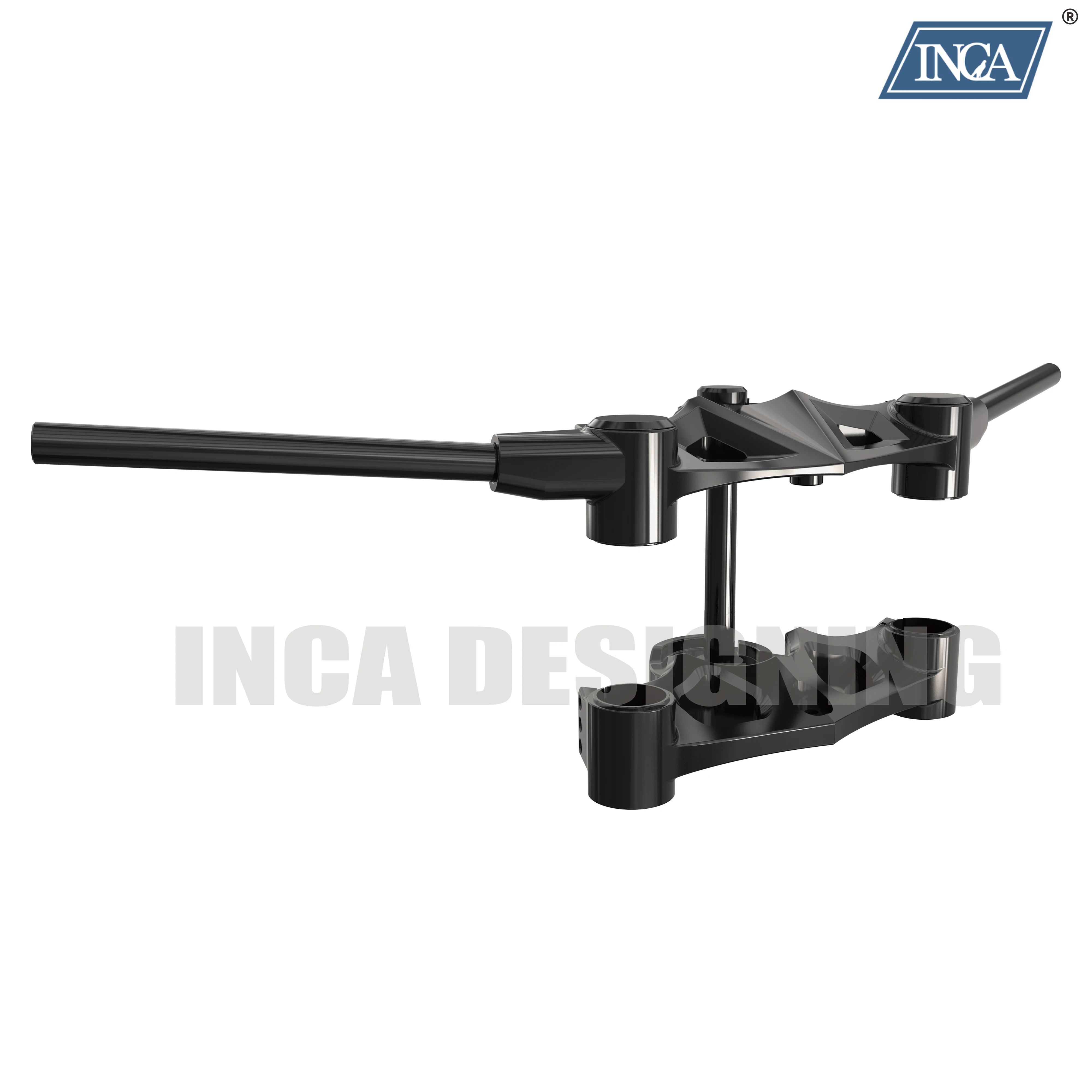 INCA Modification Motorcycle Steering Dampers Stabilizer Triple Tree for Vrod Night Rod Muscle
